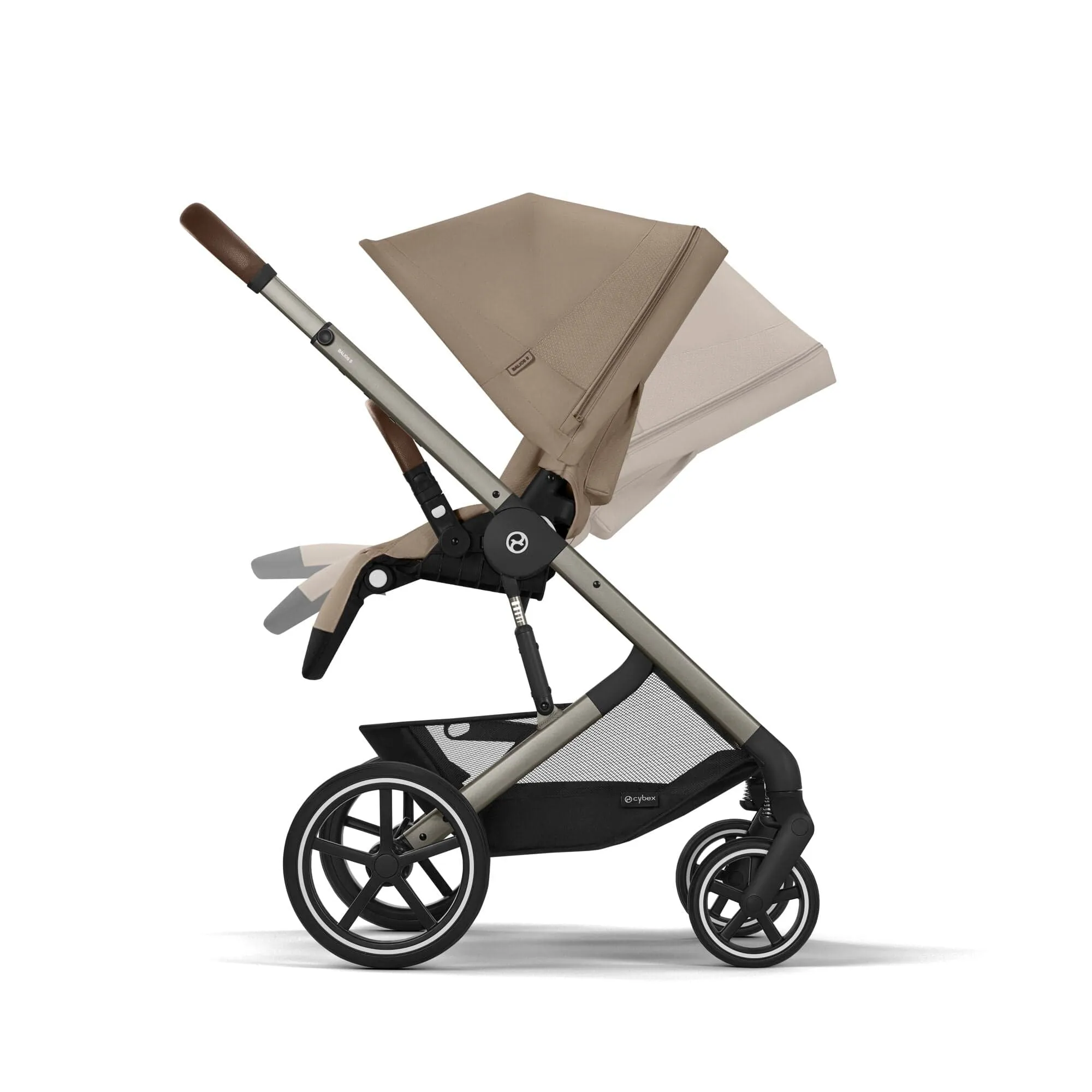 Cybex Balios S Lux Comfort Bundle in Taupe/Almond Beige