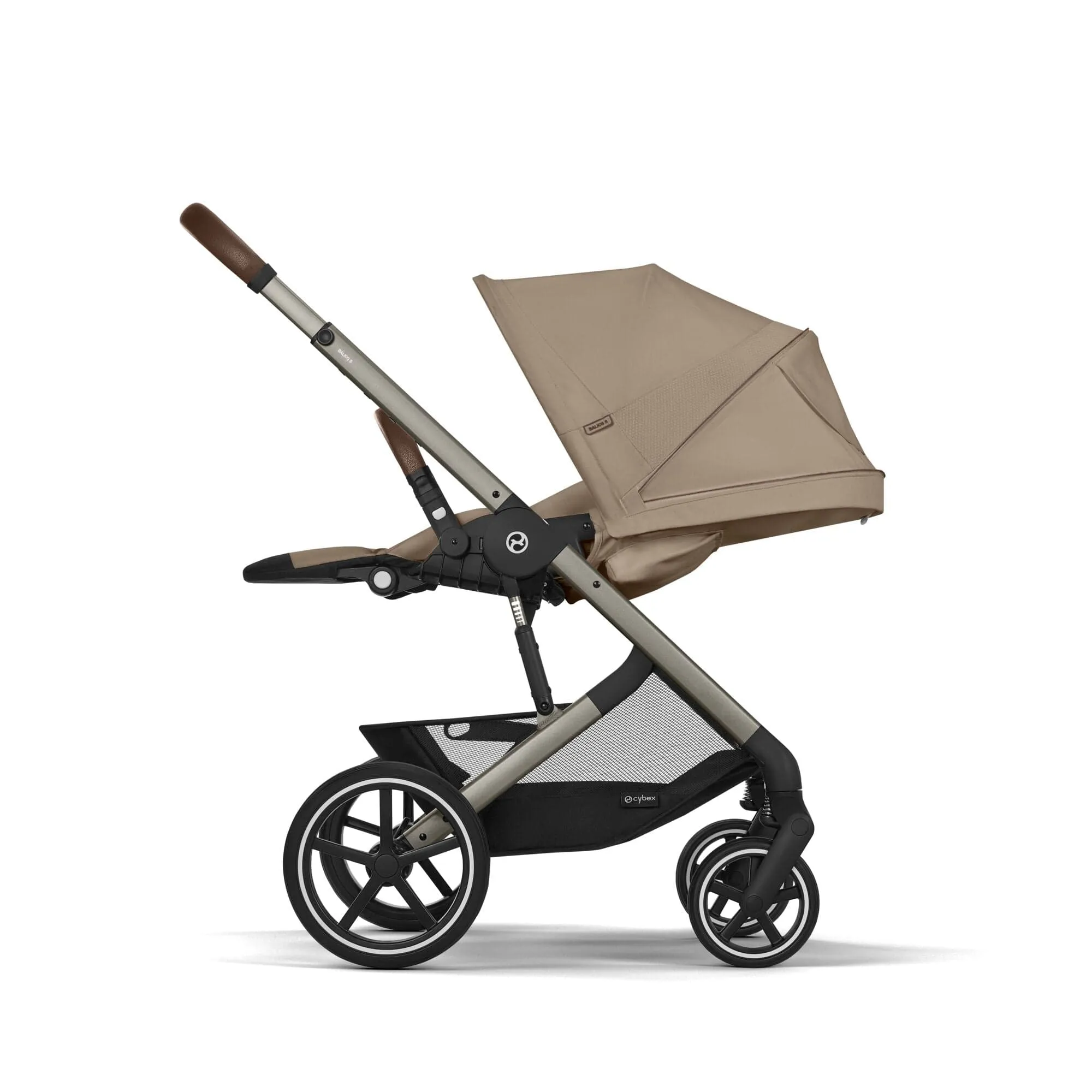 Cybex Balios S Lux Comfort Bundle in Taupe/Almond Beige