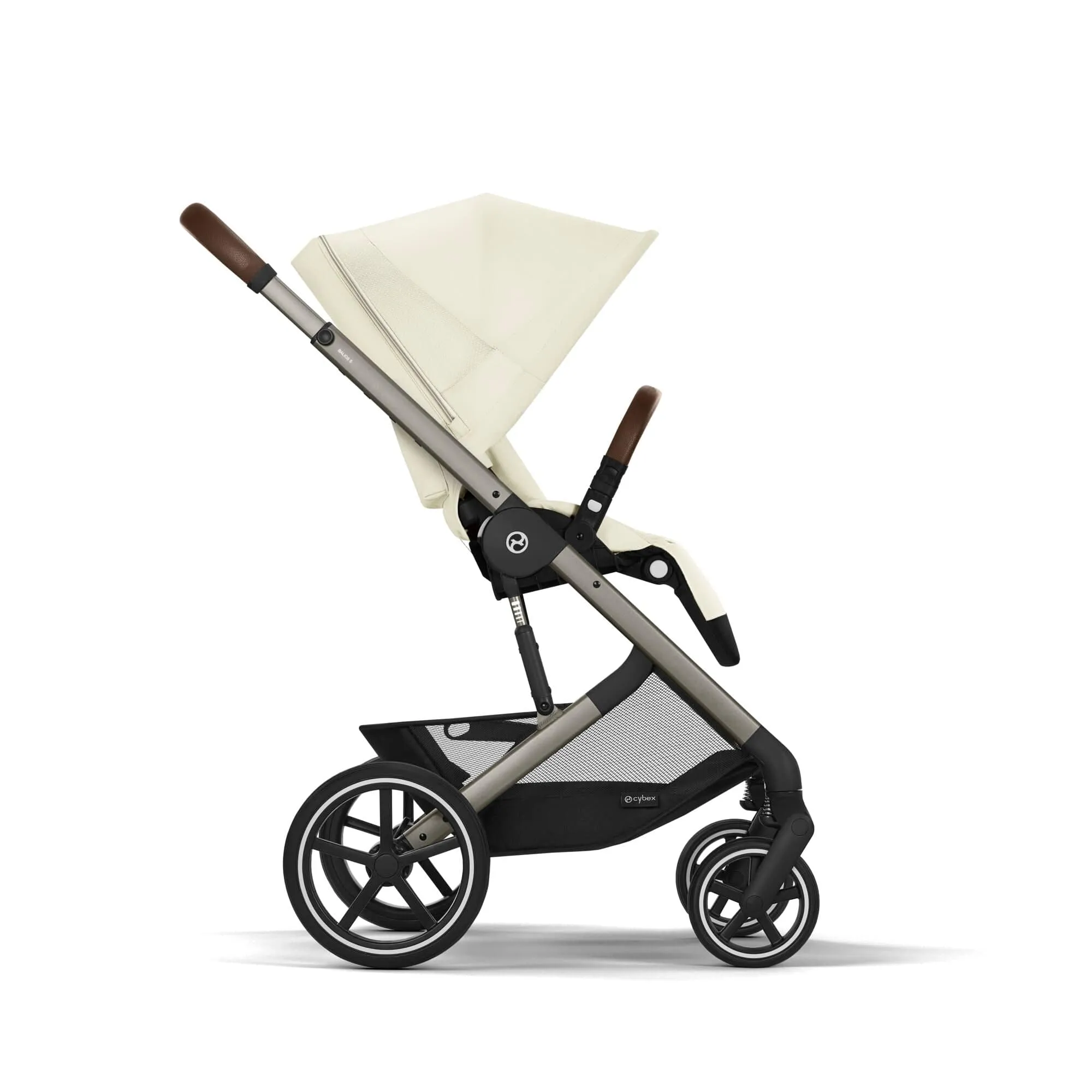 Cybex Balios S Lux Comfort Bundle in Taupe/Seashell Beige