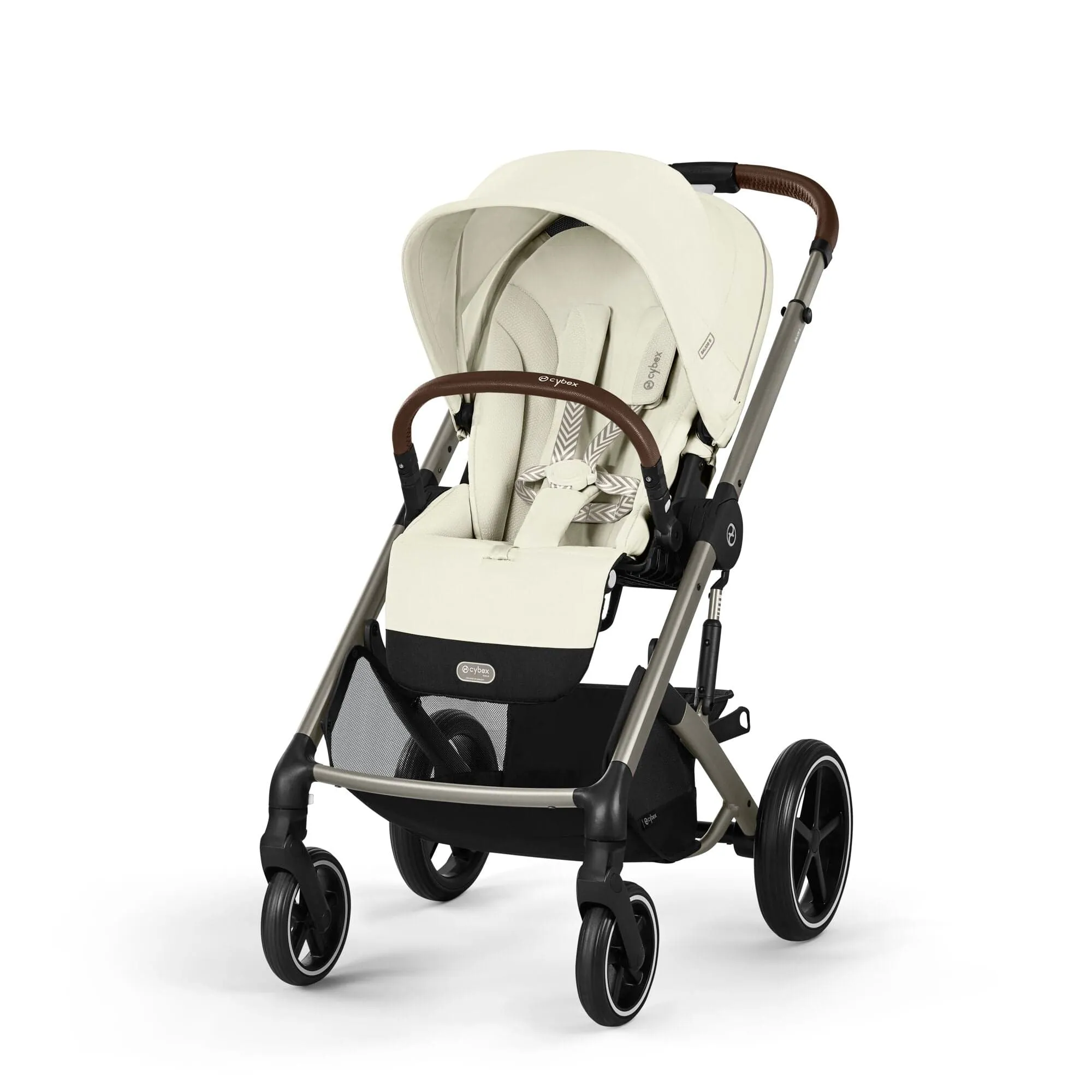Cybex Balios S Lux Comfort Bundle in Taupe/Seashell Beige