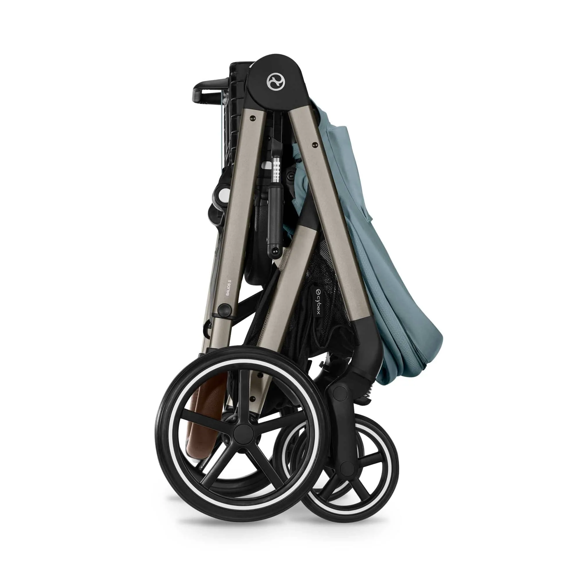 Cybex Balios S Lux Comfort Bundle in Taupe/Stormy Blue