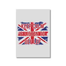 Def Leppard Poster - Keep Calm