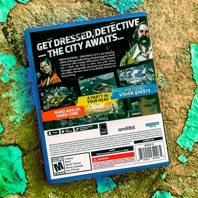 Disco Elysium: The Final Cut (PlayStation 5) - iam8bit Exclusive Edition