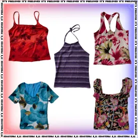 Discounted Y2K Mesh Tops (SS-347)