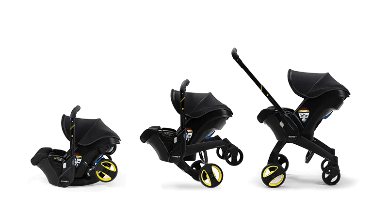 Doona Car Seat   Stroller - Midnight Edition
