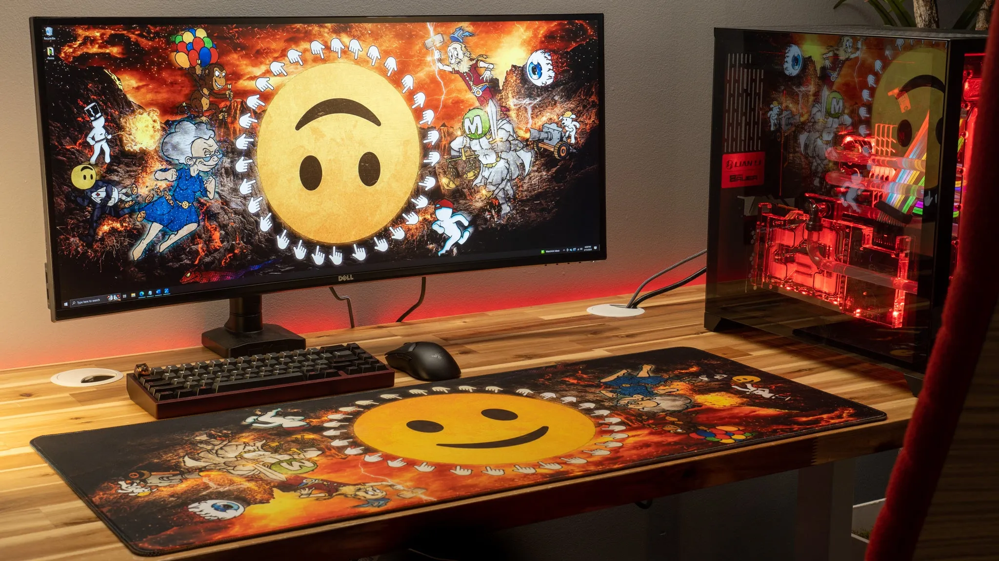 Dragoon "Dragoon's Apotheosis" Limited Edition Content Creator Collaboration Gaming XL Gaming Mouse Pad