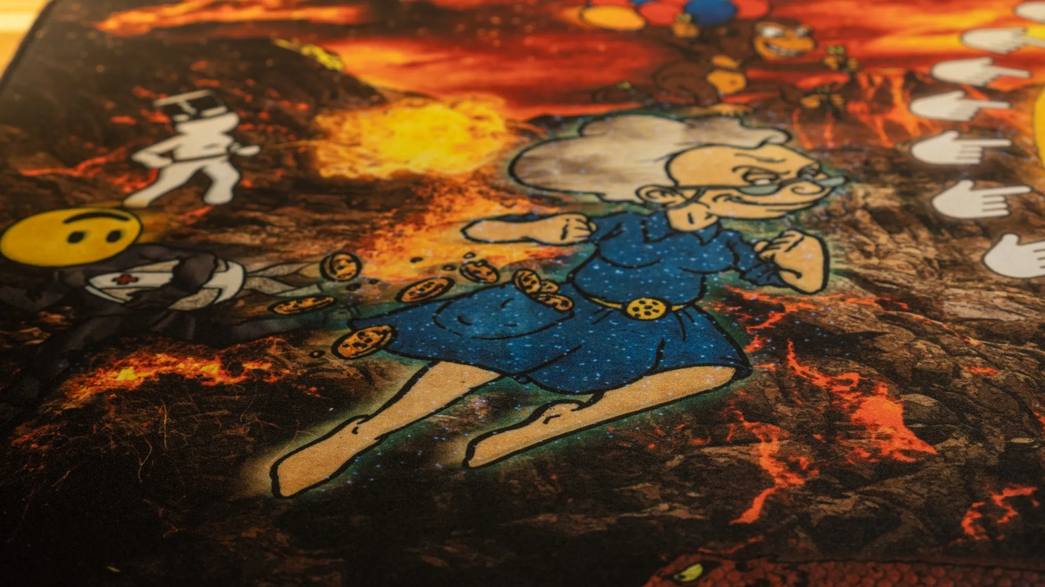 Dragoon "Dragoon's Apotheosis" Limited Edition Content Creator Collaboration Gaming XL Gaming Mouse Pad