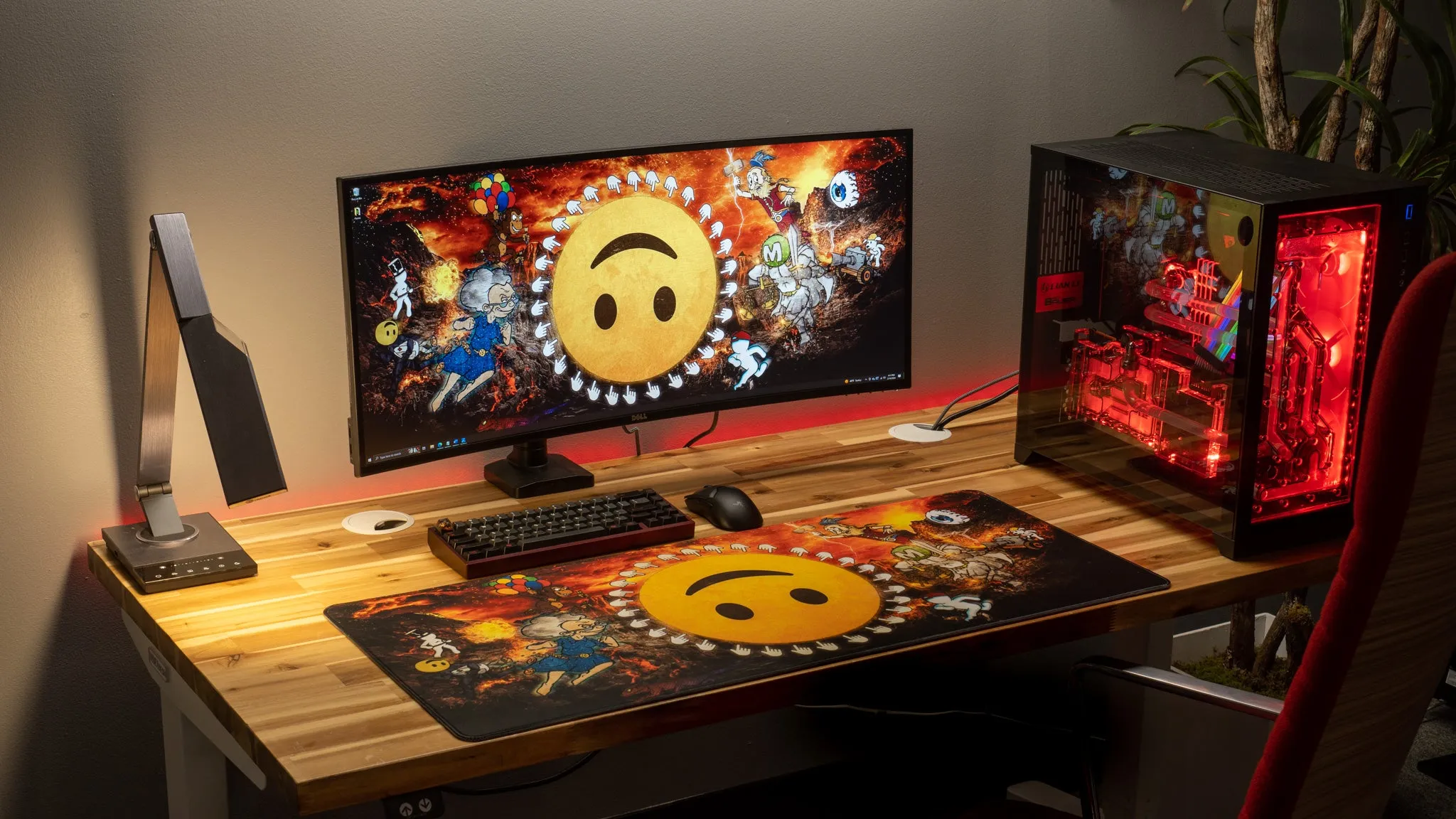 Dragoon "Dragoon's Apotheosis" Limited Edition Content Creator Collaboration Gaming XL Gaming Mouse Pad