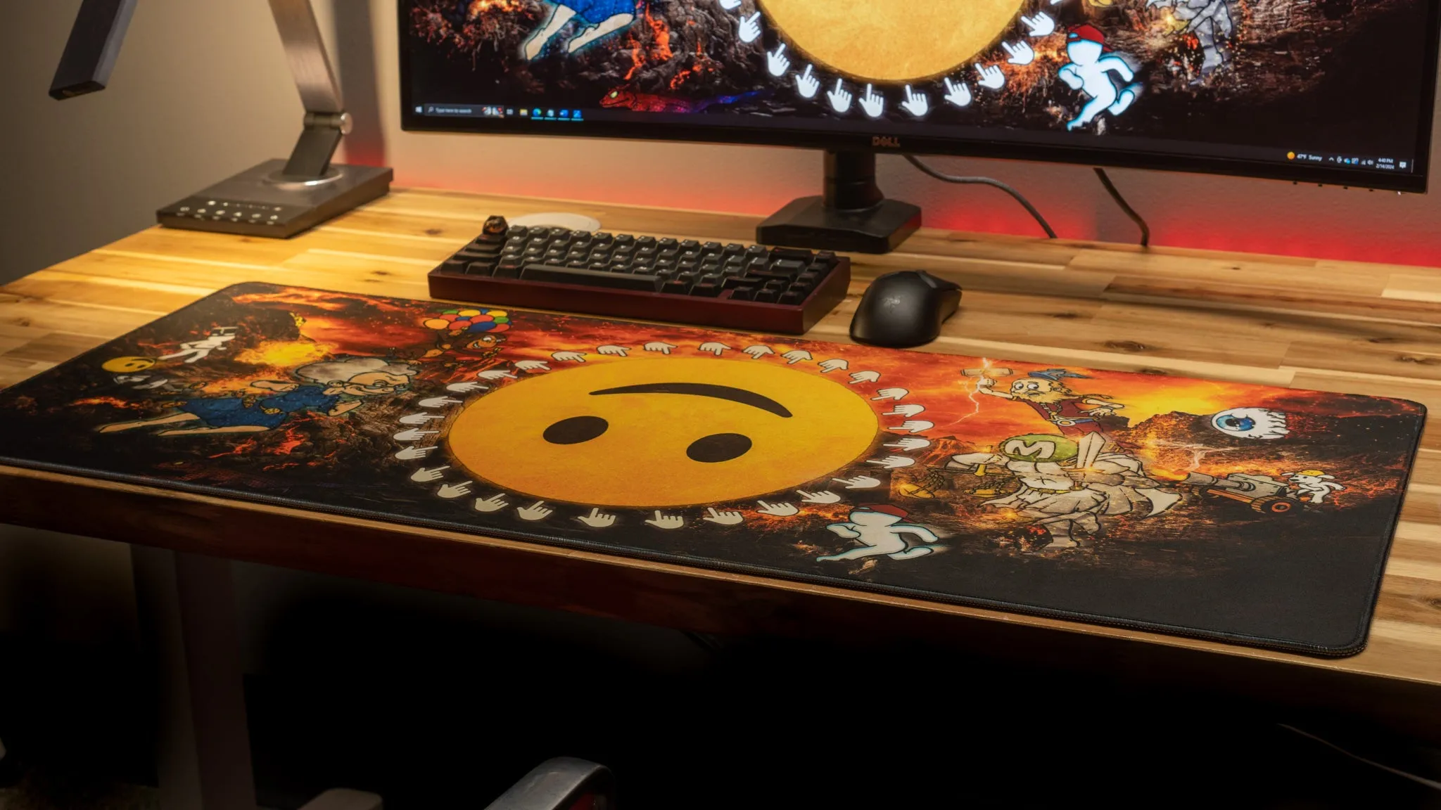 Dragoon "Dragoon's Apotheosis" Limited Edition Content Creator Collaboration Gaming XL Gaming Mouse Pad