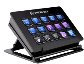Elgato Stream Deck 20GAA9901 – Take Control with 15 Customizable LCD Keys