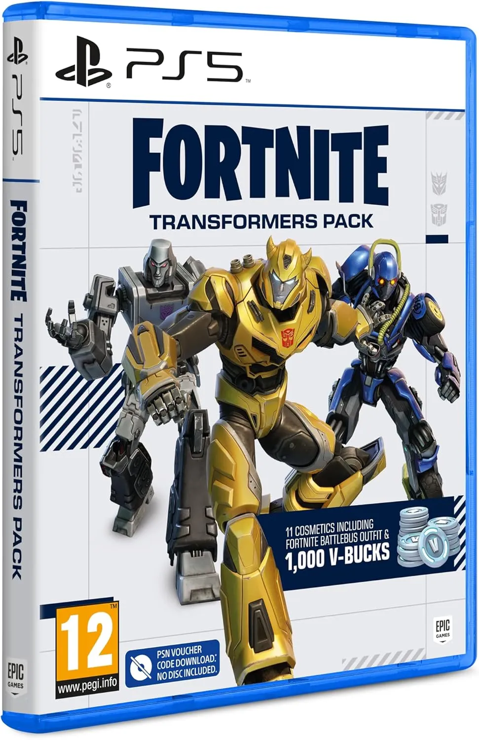 Fortnite Transformers Pack (Game Download Code in Box) - PS5