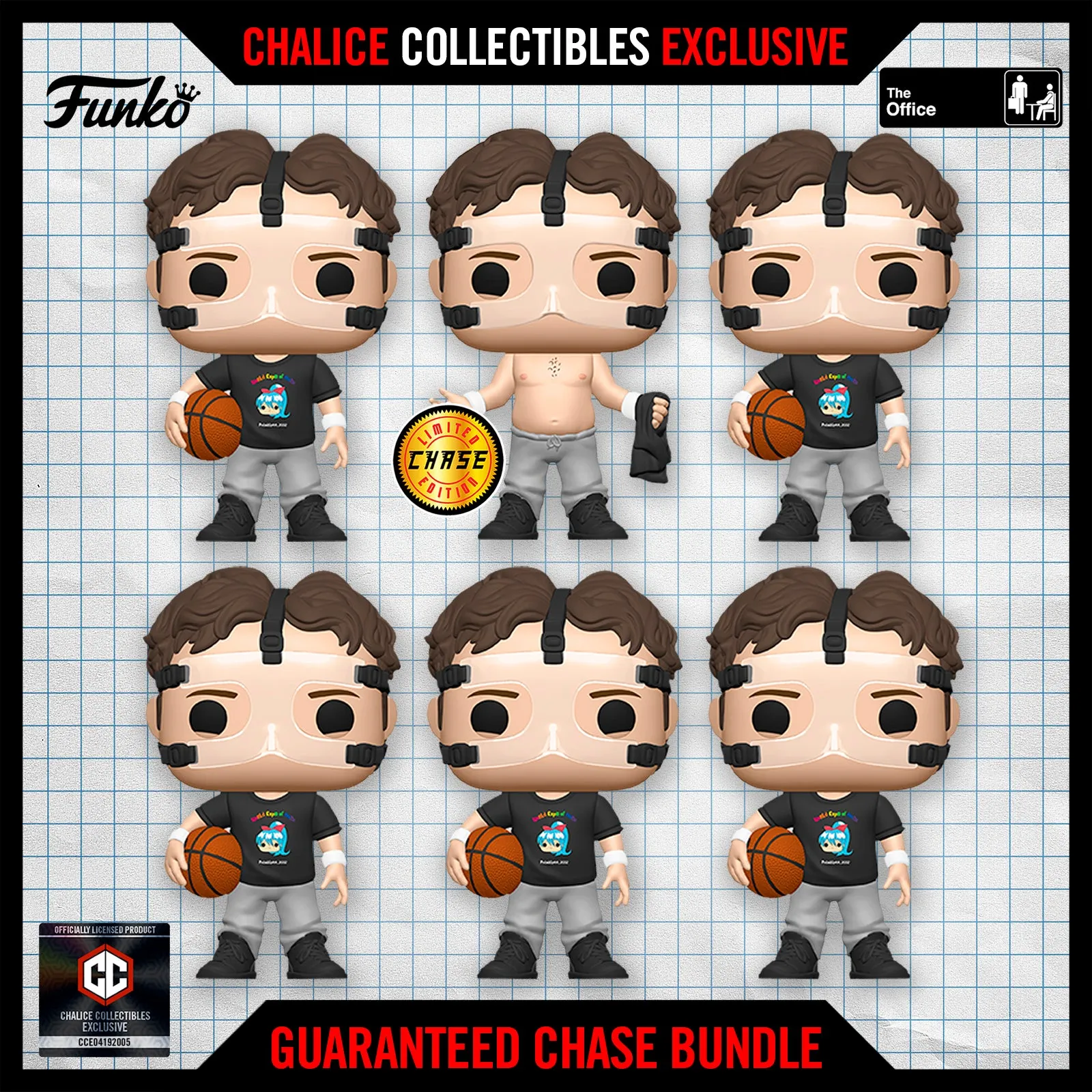 Funko Pop! Chalice Collectibles Exclusive: The Office: Dwight Schrute #1103