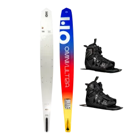 HO Sports Ultra White Waterski w/ Double Stance 130 Atop Package | Pre-Order