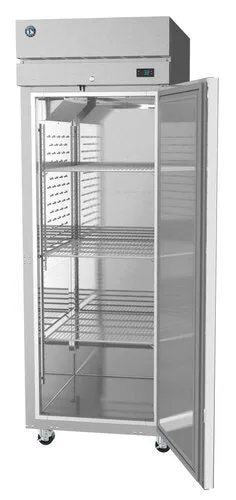 Hoshizaki R1A-FS 27 1/2" Single Section Upright Refrigerator, Full Stainless Door with Lock