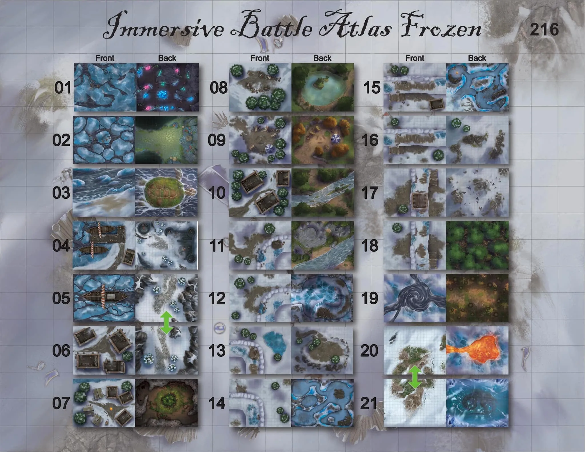 Immersive Battle Atlas [FROZEN WASTES]