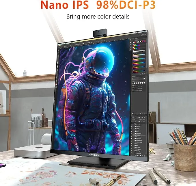INNOCN 28" HD Computer Vertical Monitor (Refurbished) - 28C1Q