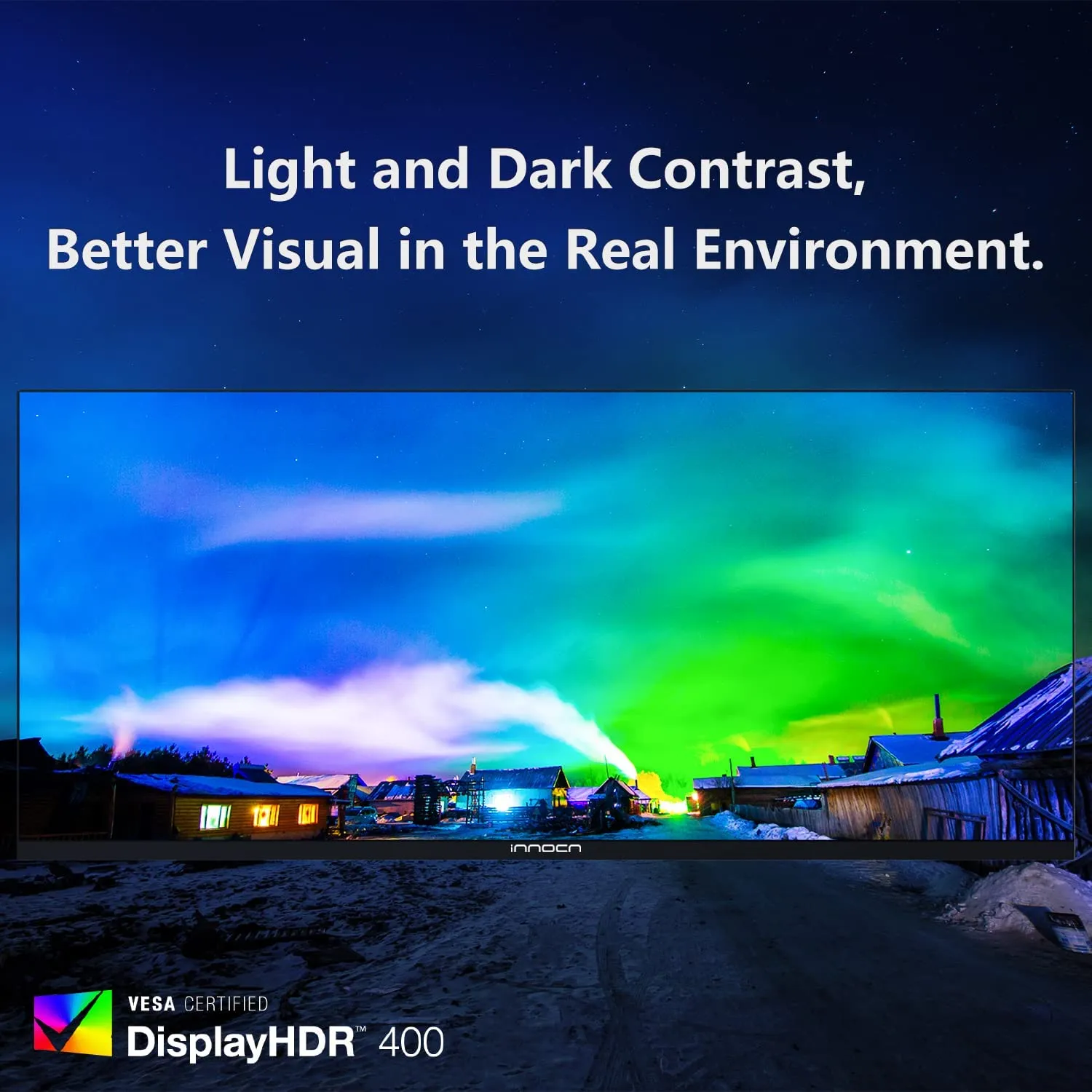 INNOCN 34" WQHD 3440 x 1440p Ultrawide Computer Monitor  - 34C1Q