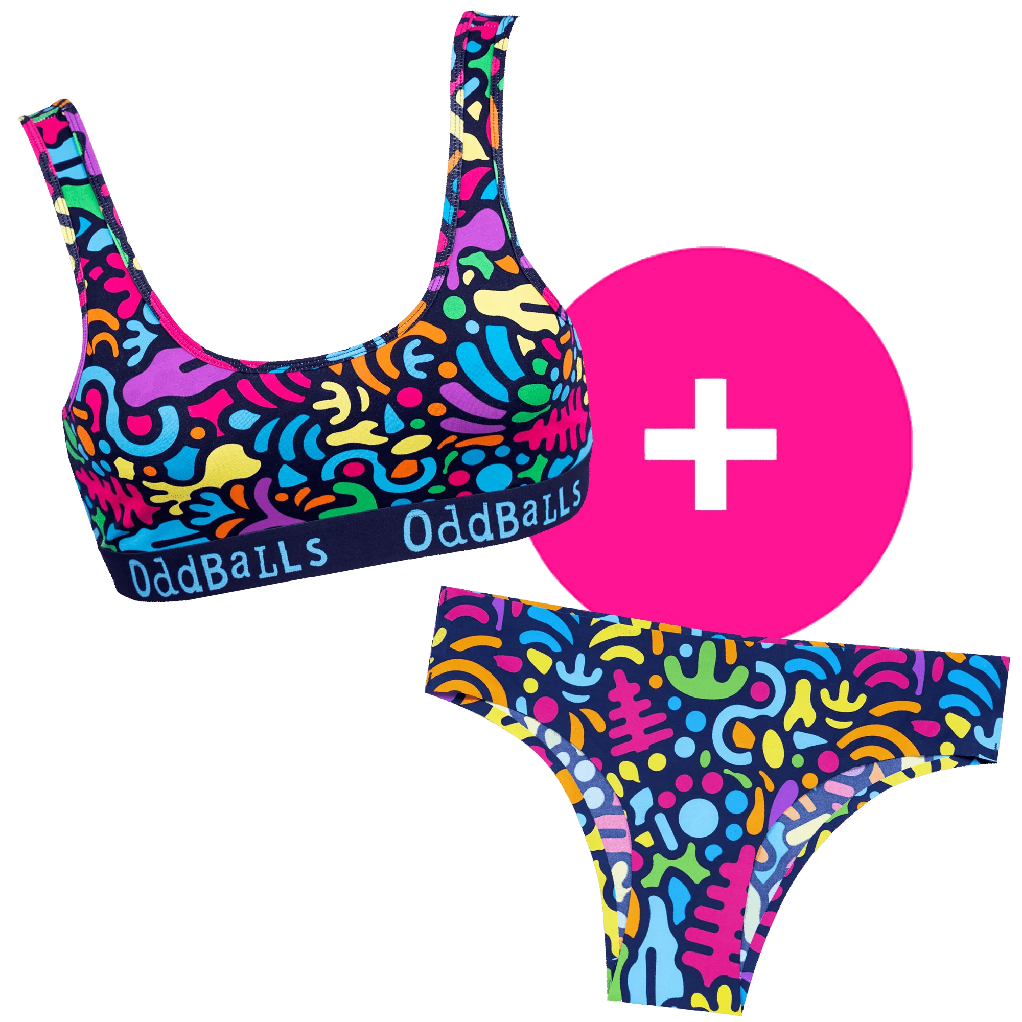 Jurassic - Women's Bralette and Brazilian Seamless Bundle