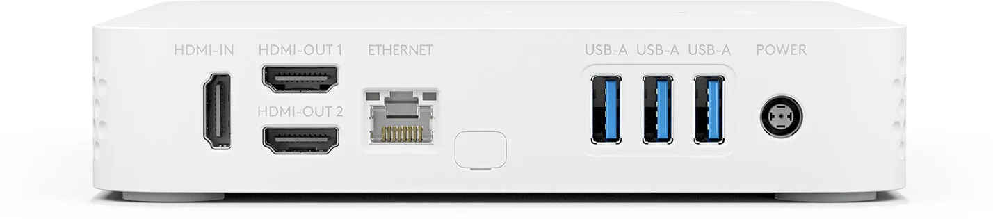 Logitech Base Bundle - Video Conferencing Kit (Logitech Tap Ip, Logitech Roommate) - Certified For Microsoft Teams, Zoom