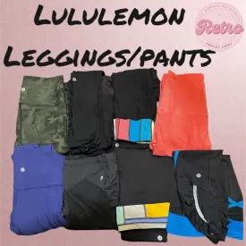 Lululemon leggings/pants 10 pieces