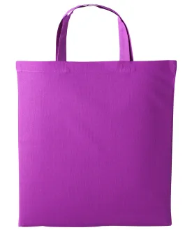 Magenta - Cotton shopper short handle