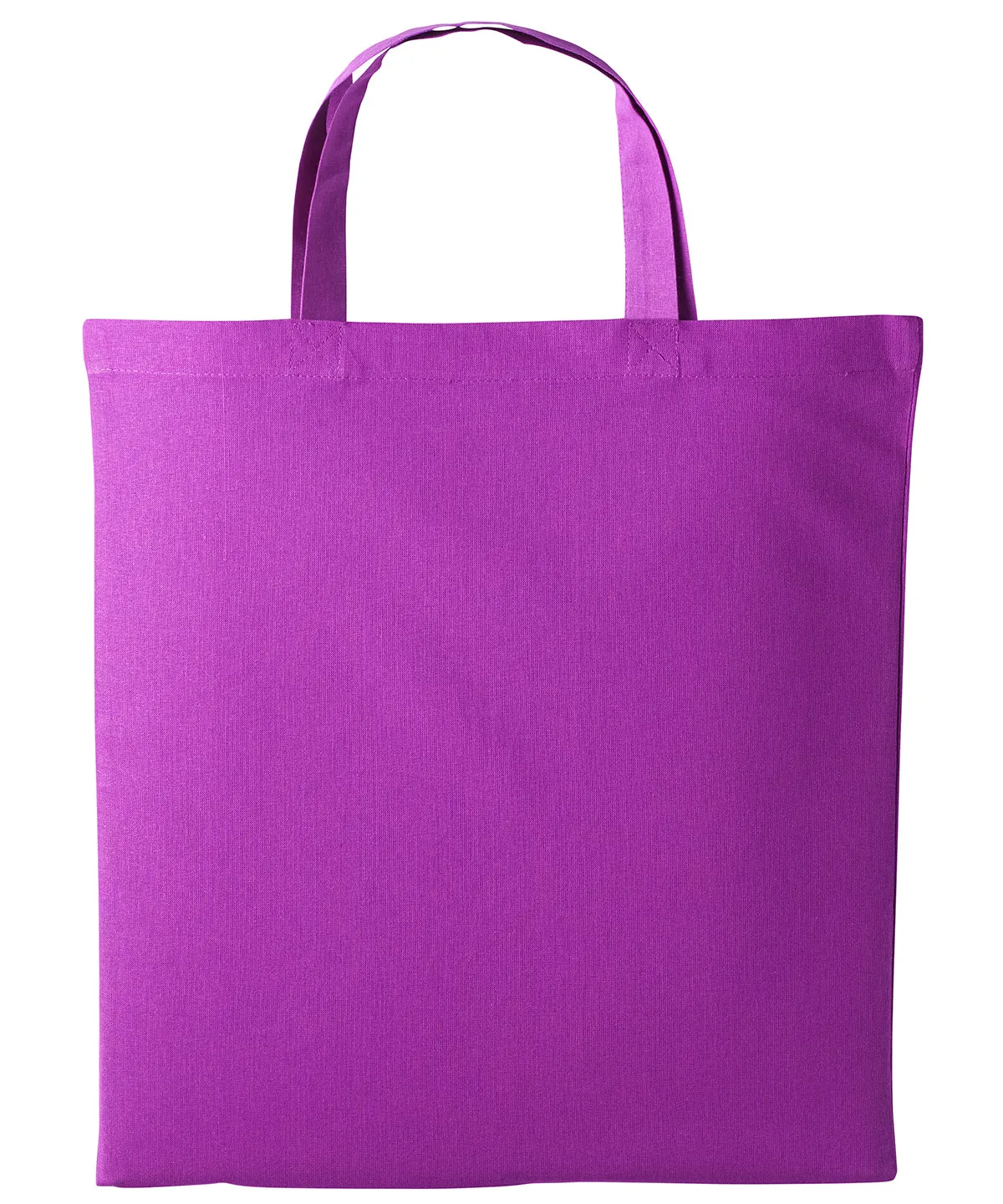 Magenta - Cotton shopper short handle