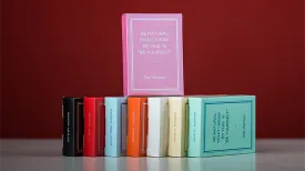 Magic Notebook Deck - Limited Edition (Pink) by The Bocopo Playing Card Company