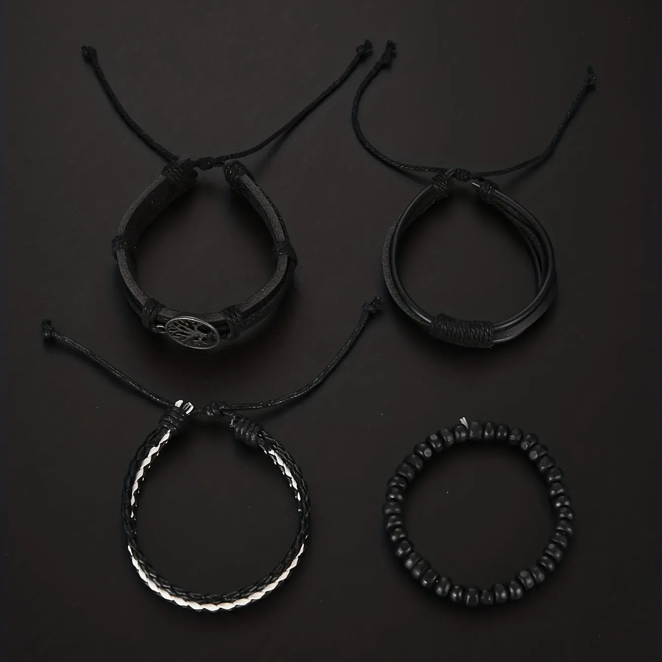 Mens Quartz Watch with Bracelets Set Perfect for Gifting