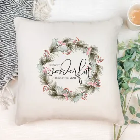 Most Wonderful Time Pillow