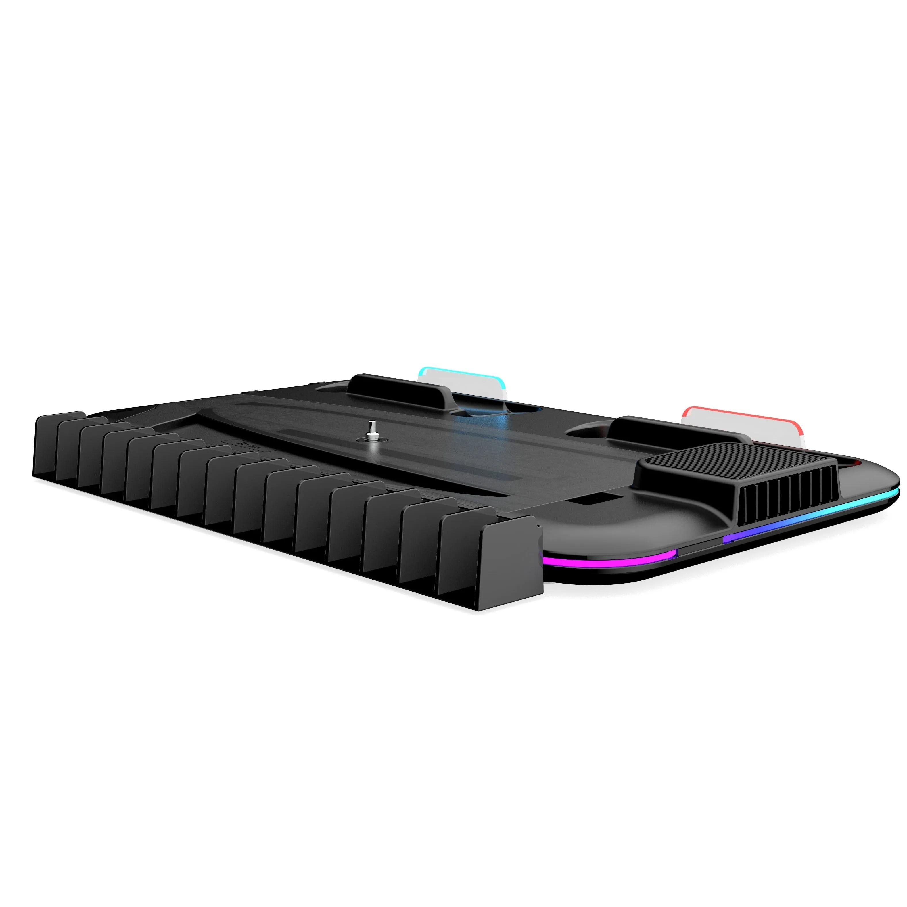 Multi-functional Cooling and Charging Stand with RGB Light for PS5