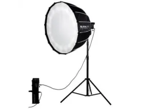 Nanlite Parabolic softbox 90CM Quick setup with Grid