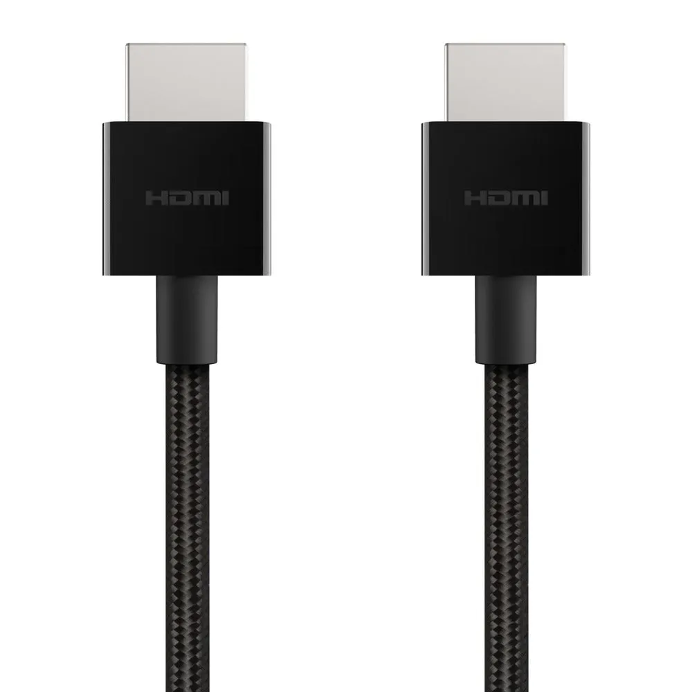 [OPEN BOX] BELKIN 4K Ultra High Speed HDMI 2.1 Braided Cable 1 Meter - Black