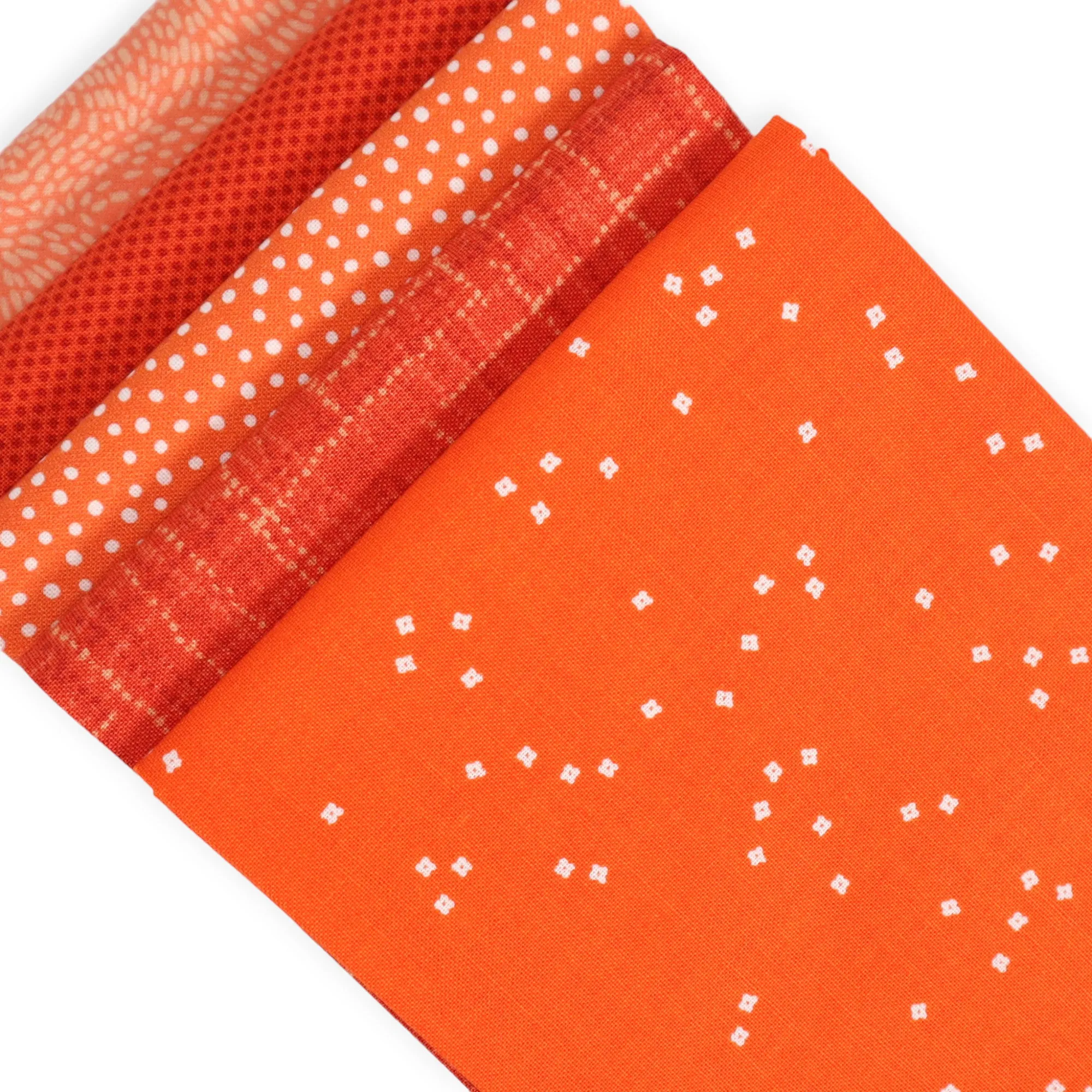 Orange (5) Piece Fat Quarter Bundle