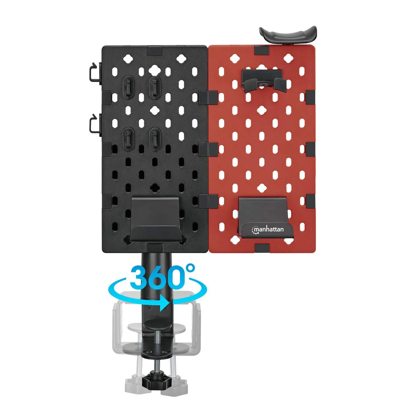 Pegboard Desktop Organizer and Accessory Holder