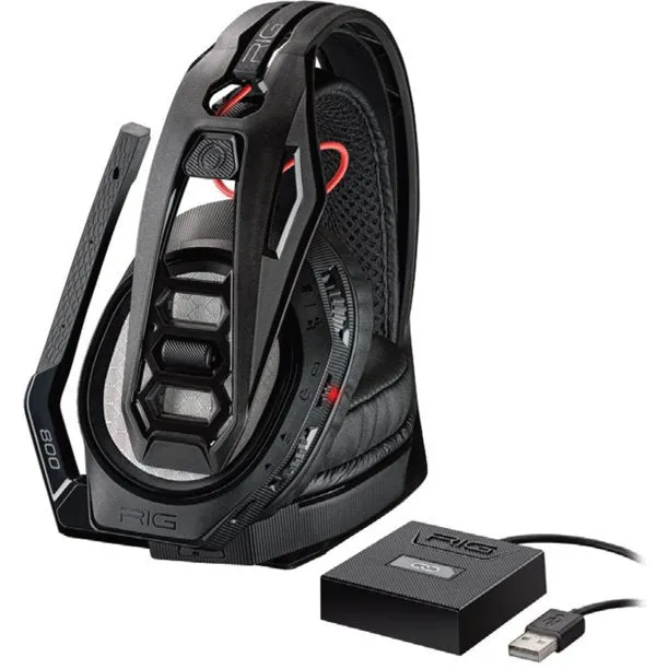 Plantronics RIG 800 HS Wireless Gaming Headset for PS4, 10m Range, Black - 210058-01 (Refurbished)