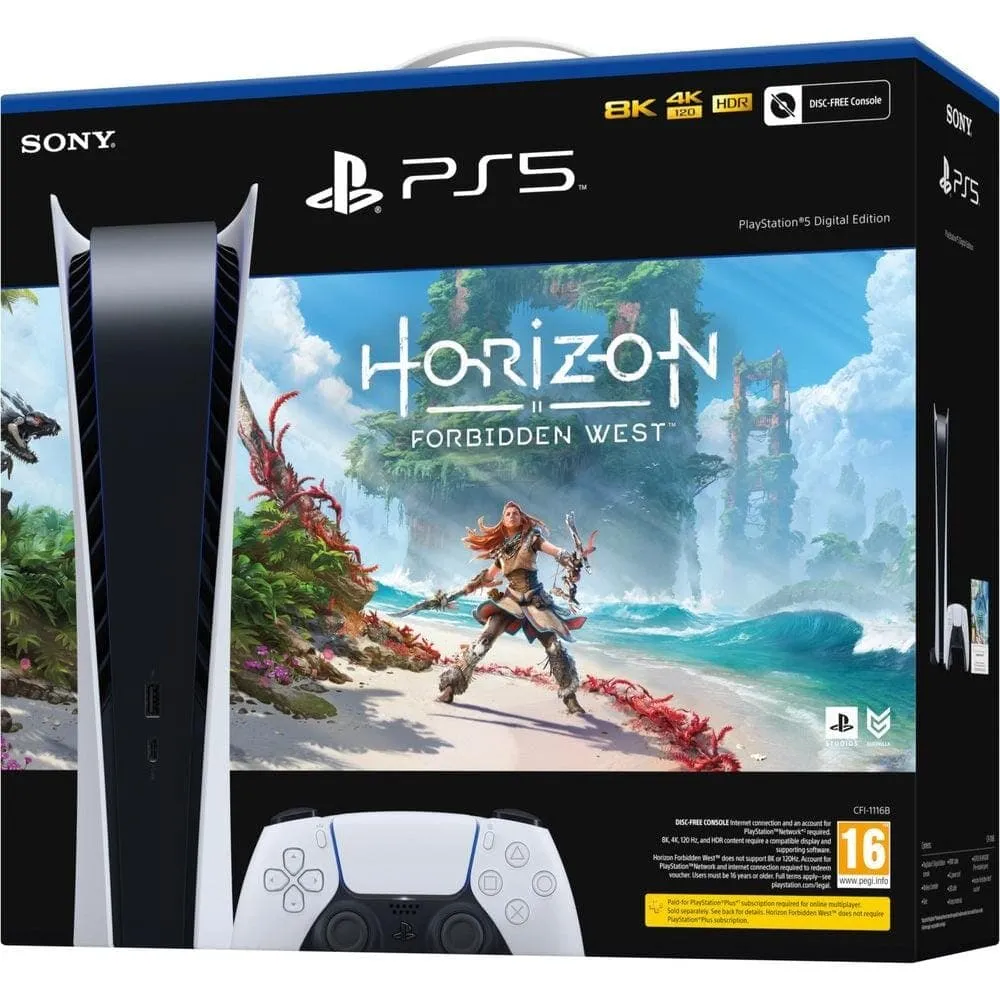 PlayStation 5 Digital Edition - Horizon Forbidden West Bundle (PS5)