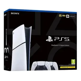 PlayStation 5 Digital Slim Console Bundle with Two Dual Sense Wireless Controllers
