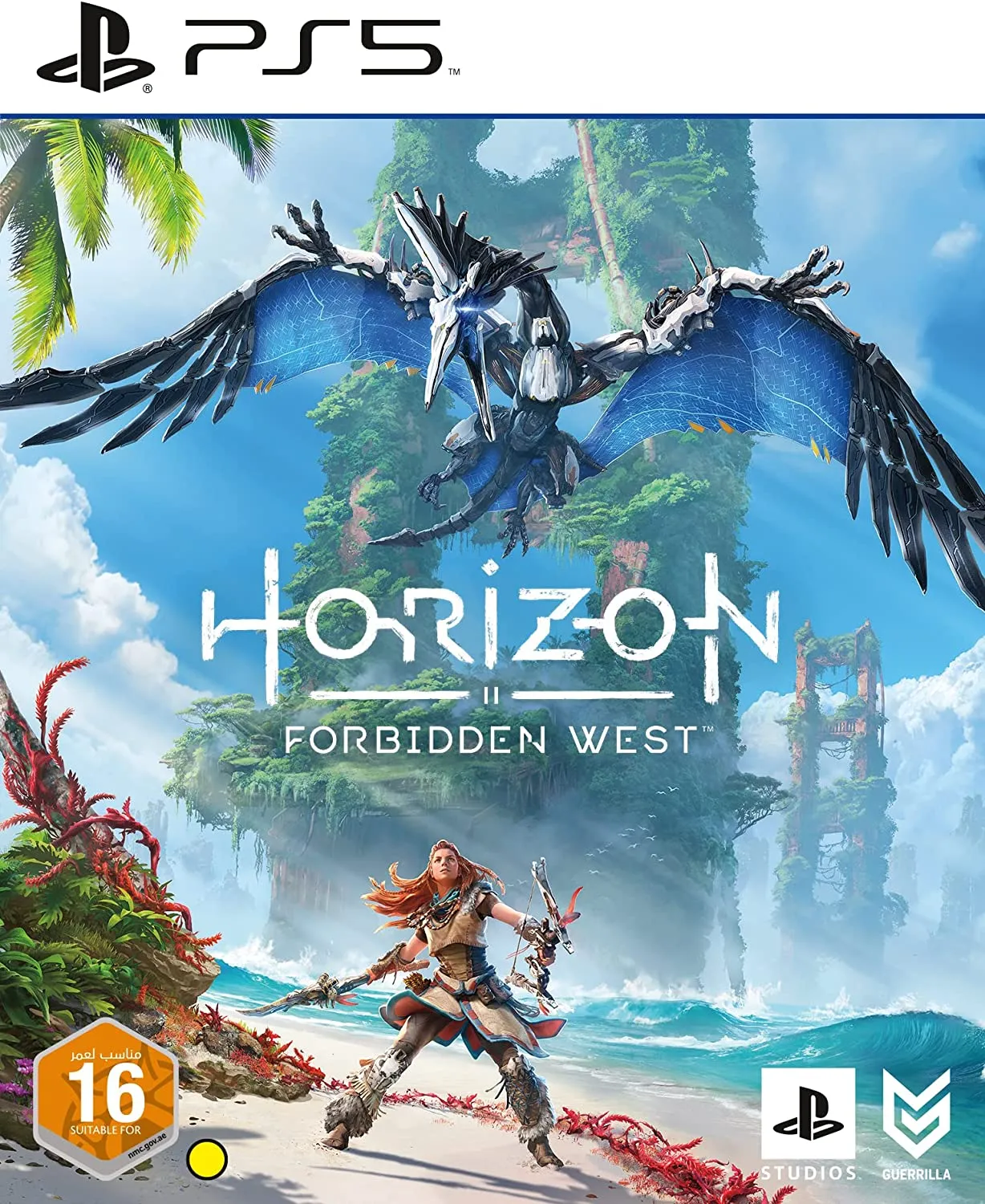 Playstation 5 Disc Console (UAE Version) with PS5 Horizon Forbidden West, Spiderman Miles Morales and Extra Pulse 3D Wireless Headset and Extra Dualsense Controller Bundle