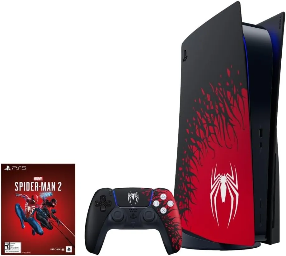 PlayStation®5 Console – Marvel’s Spider-Man 2 Limited Edition Bundle