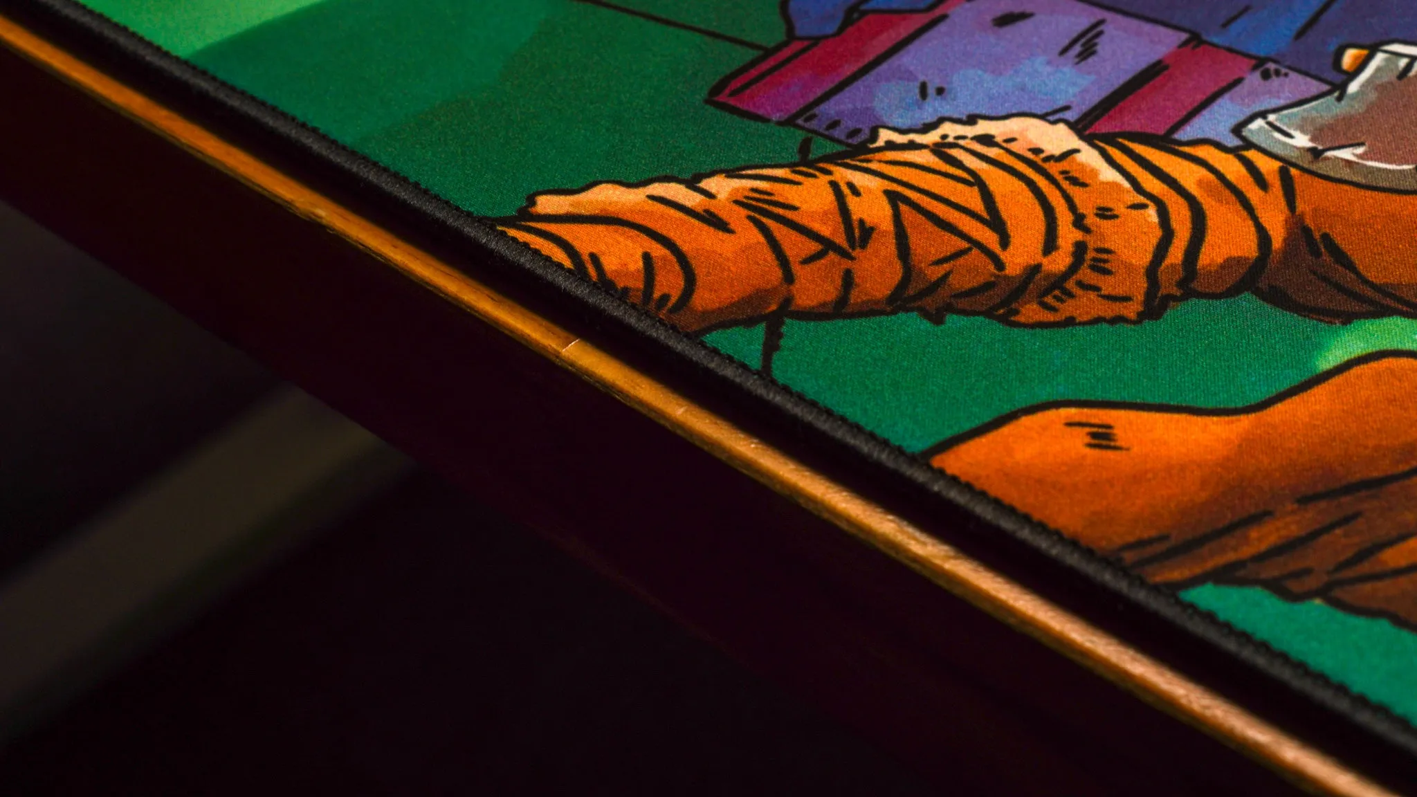 Posty "Posty vs Cargo" Limited Edition Content Creator Collaboration Rust Gaming Deskmat Mouse Pad