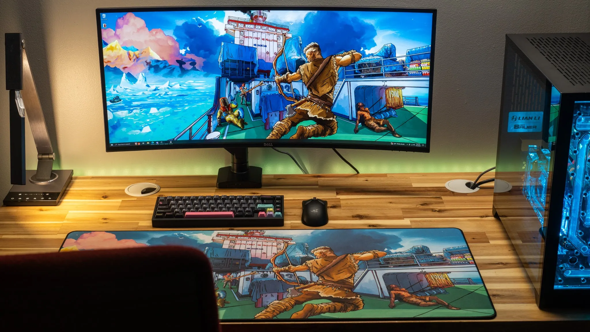 Posty "Posty vs Cargo" Limited Edition Content Creator Collaboration Rust Gaming Deskmat Mouse Pad