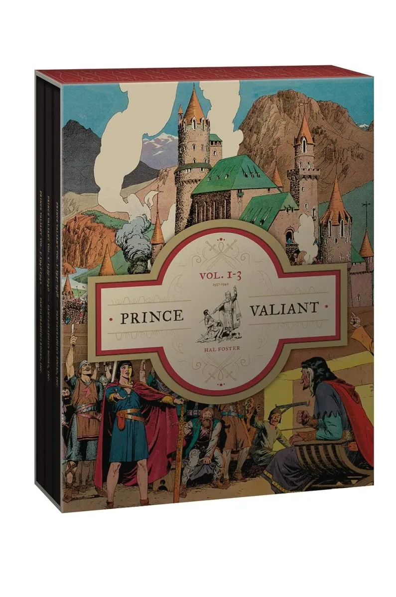 Prince Valiant Vols. 1-3 HC Gift Box Set
