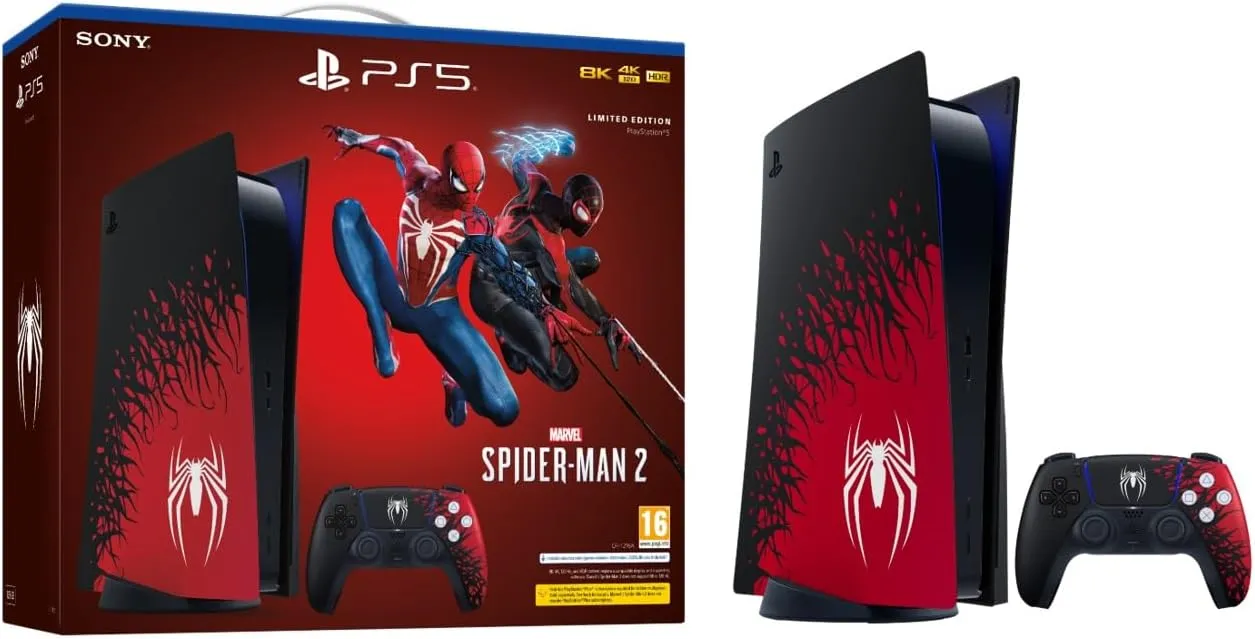 PS5 Console Marvel’s Spider-Man 2 Limited Edition Bundle (1 Month Warranty)