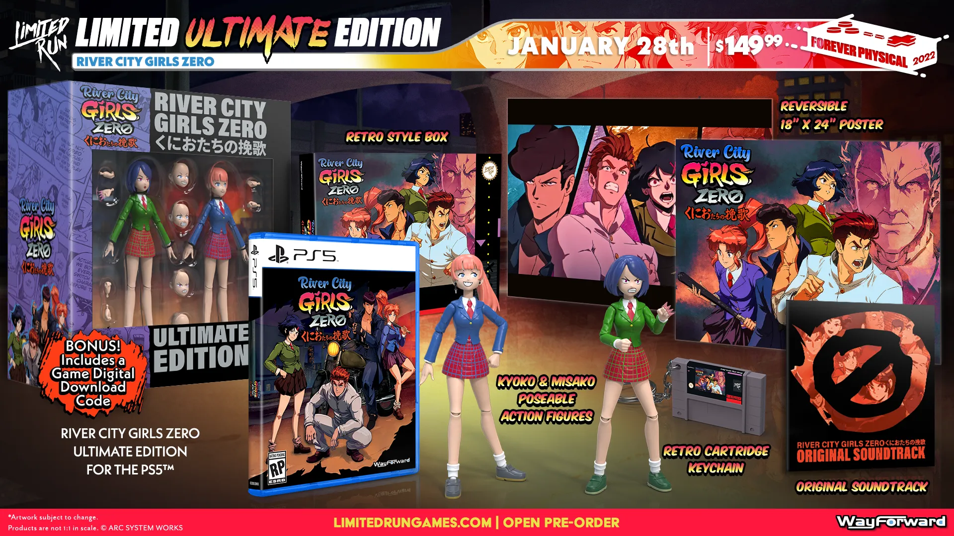 PS5 Limited Run #18: River City Girls Zero Ultimate Edition