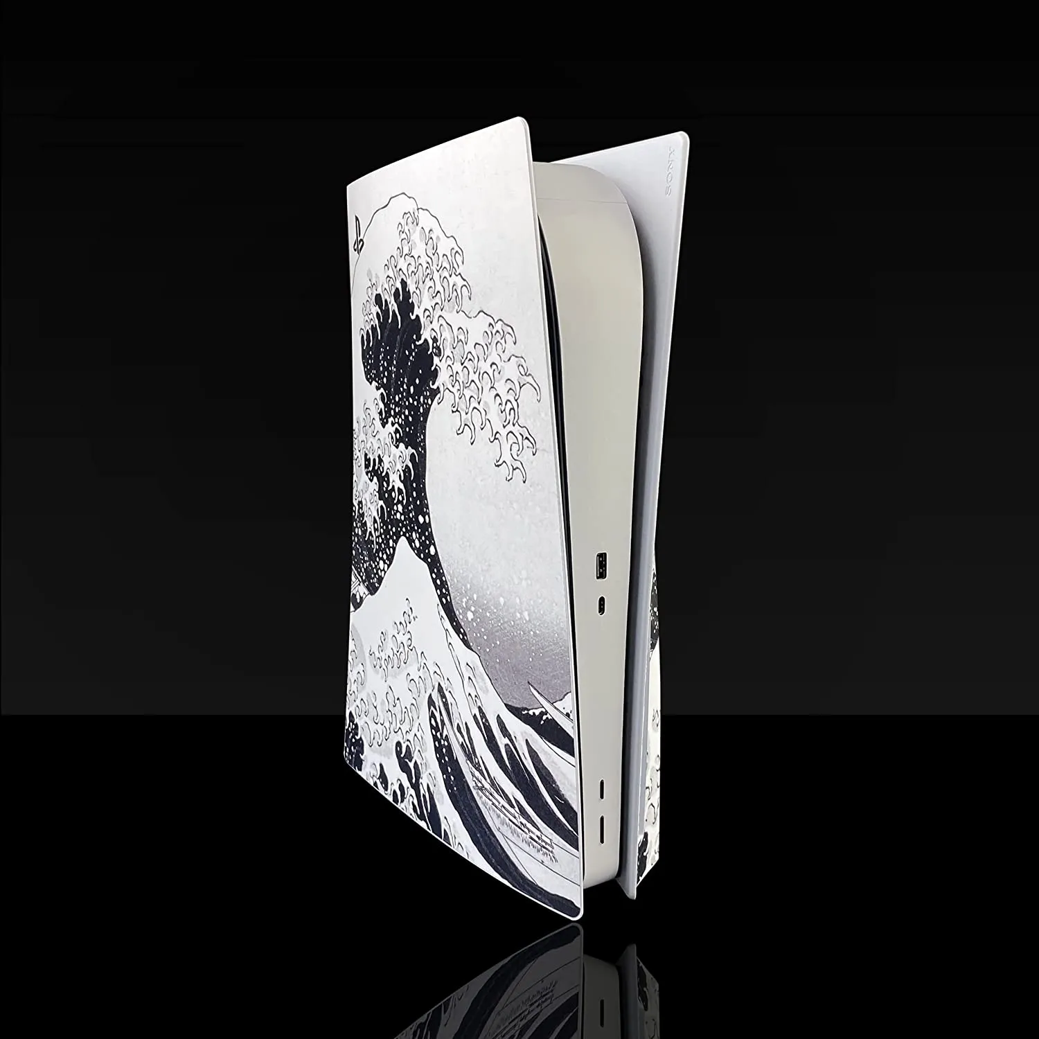 PS5 Wave Japanese Skin - Vinyl Wrap Sticker Playstation 5
