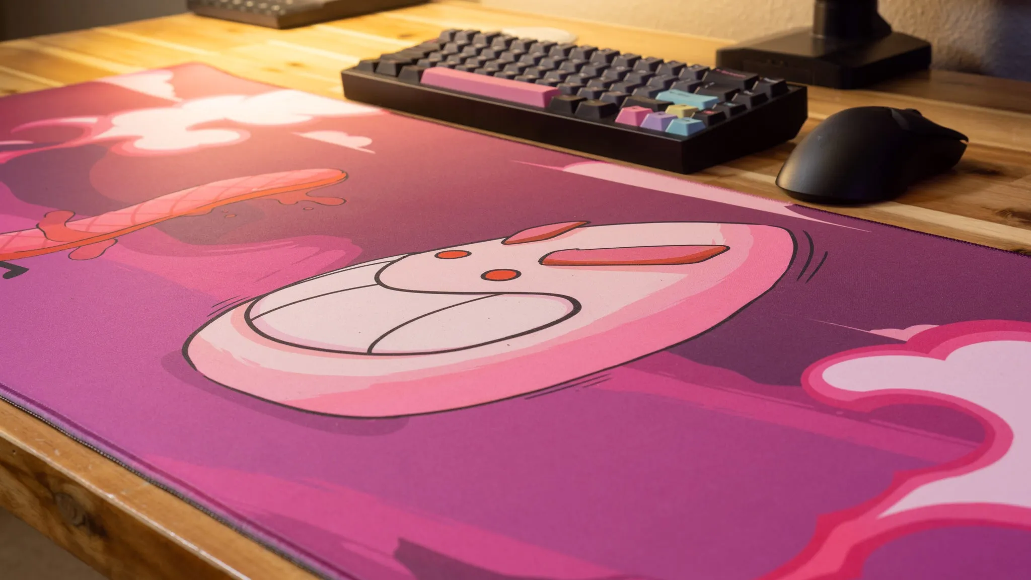 "Steak" Content Creator Collaboration Limited Edition Gaming XL Deskmats