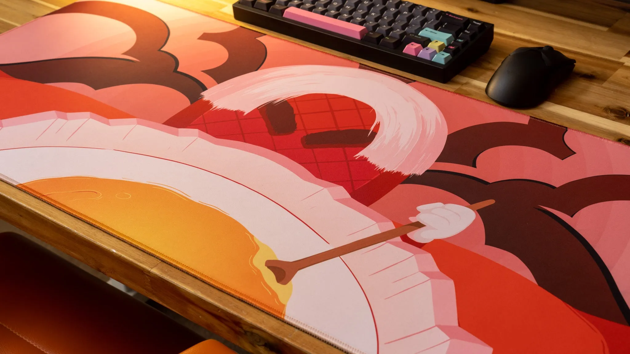 "Steak" Content Creator Collaboration Limited Edition Gaming XL Deskmats
