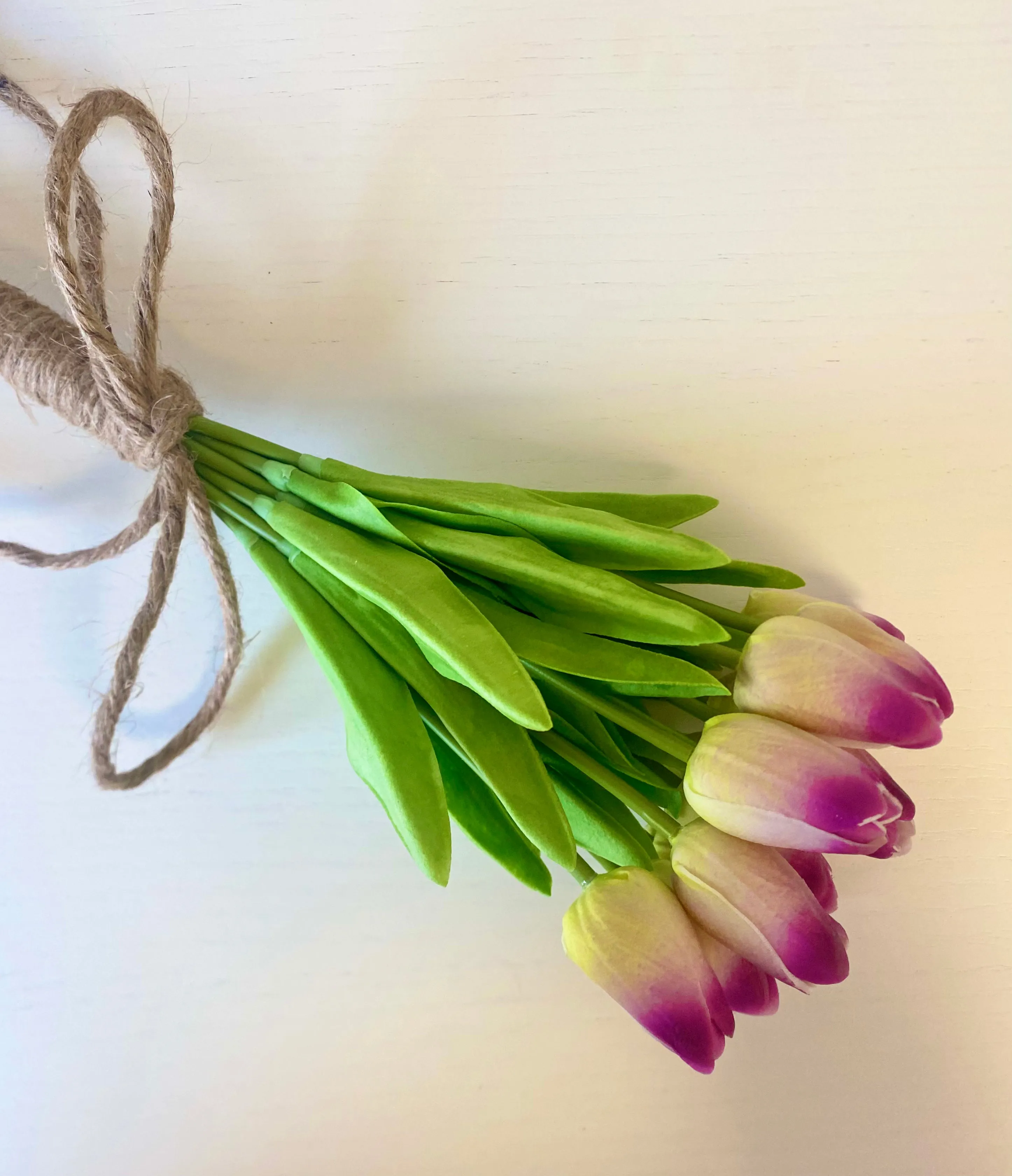 Real Touch Tulip Bundle - Mauve Blend