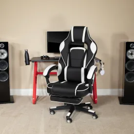 Red Gaming Desk & Chair Set BLN-X40RSG1030-WH-GG