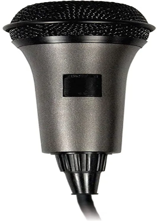 Singing Machine SMM-205 Unidirectional Dynamic Karaoke Microphone with 10 Ft. Cord, Black, One Size